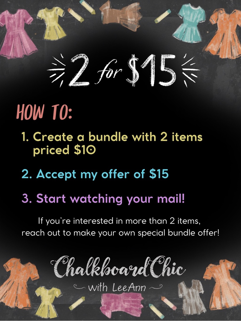 Chalkboard Chic Bundle Offer